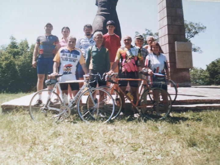 Kerchan , Aprilovo with the Popovo cycling group