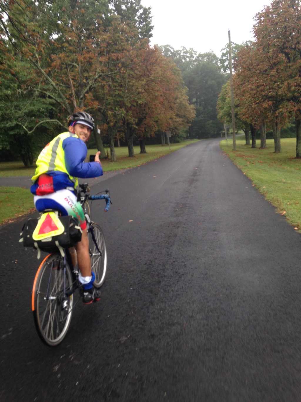 Gentle 200 km and some&nbsp;rain